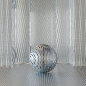 Metal Perforated 65 4k Seamless Pbr Material