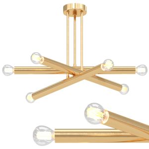 Loft Industry Modern - Vortice Chandelier-led7