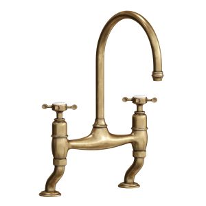 Aged Brass Ionian Tap By Devol