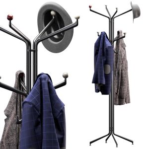 Capture Coat Stand With Clothes