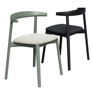 ANDO CHAIR UPHOLSTERED by De La Espada