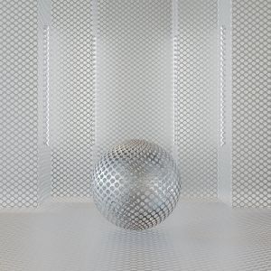 Metal Perforated 16 4k Seamless Pbr Material