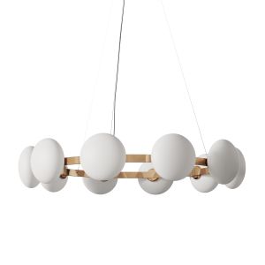 Cb2 Exclusive Curie Polished Champagne Chandelier