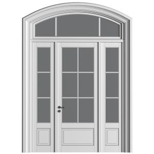 French Arch Interior Doors In Classic Style