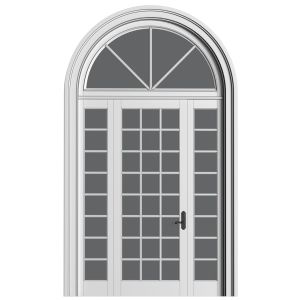 Arched Window In Classic Style