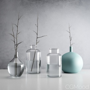 Decoration vases by Muuto and MQBereda