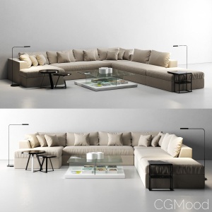 Meridiani Louis Sofa