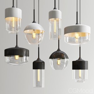 Amber Pendant Lights