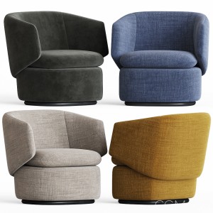 Crescent Swivel Chair Westelm