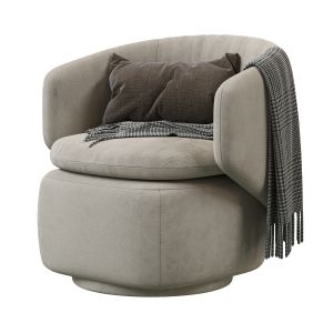 Crescent Swivel Chair