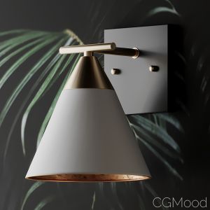 Young House Love Clad Cone Bath Sconce