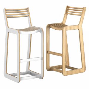 D-bar Chair Slatted