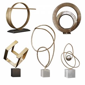 Arteriors Sculptures Set 3