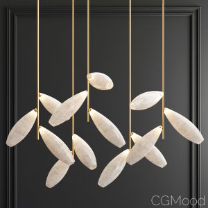 Giopato Coombes Gem Zigzag Chandelier