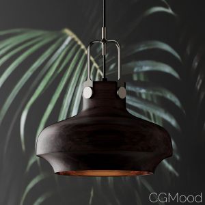 Yardley Antique Bronze Industrial Mini Pendant