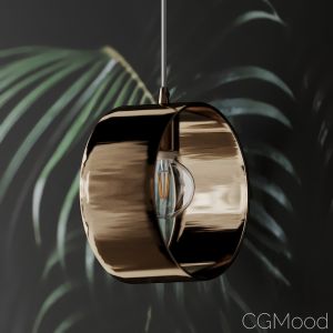 Ara Set Of 3 Gold Ring Pendant Lamp