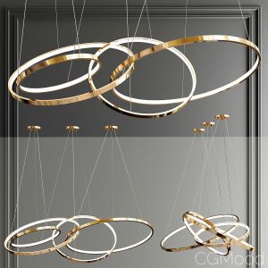 Oracle 4 Rings Chandelier