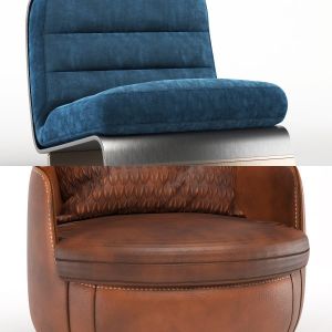 Arm Chair Set 02