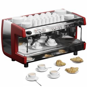 Casadio Undici A3 Coffee Machine With Croissants