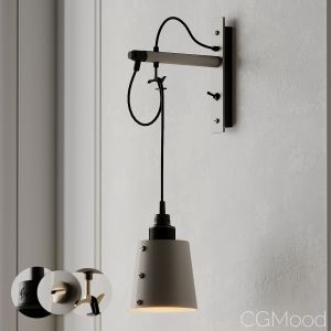 Hooked Wall Light Small Stone From Buster And Punc