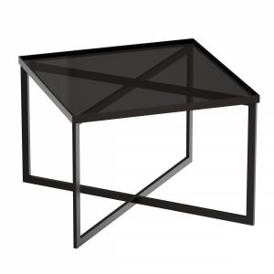 Gibson Smoke Glass Bunching Table