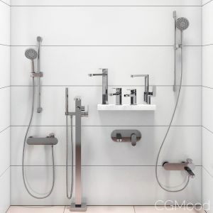 Mixers And Shower Systems Ravak Chrome Set 09