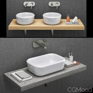 Washbasin Hatria Pencil