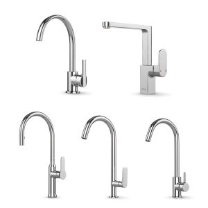 A Set Of Kitchen Faucets From Ravak Set 11