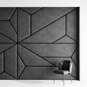 Fabric Black Panel