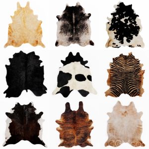 Nine Rugs From Animal Skins 09