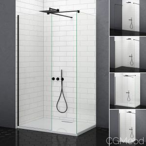 Cabin Showers Radaway Modo New Black