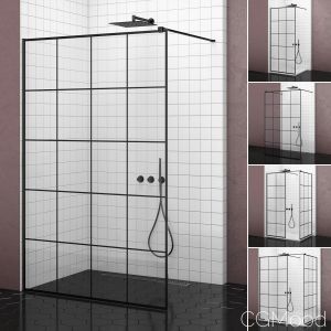 Cabin Showers Radaway Modo New Black Factory