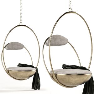 Gold Hanging Chair