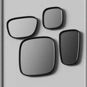 Porada Mix Wall Mirror Set