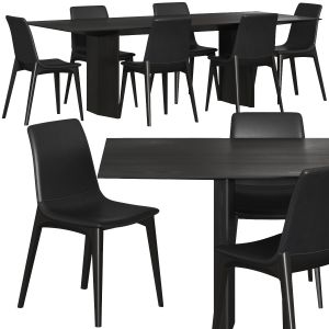 Albedo Unique Chair And Praia Dining Set