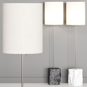 Cb2 Raw Marble Floor Lamp