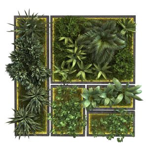 Green Wall Set 088