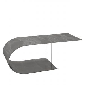 Brushed Steel Coffee Table