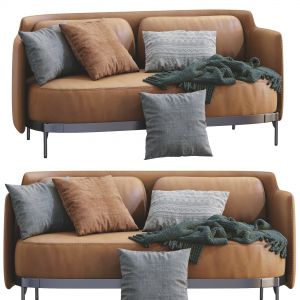 Tape Leather Sofa