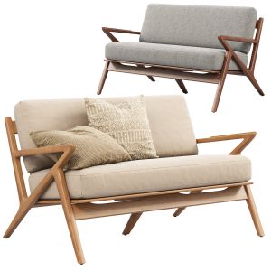 Joybird Soto Concave Loveseat