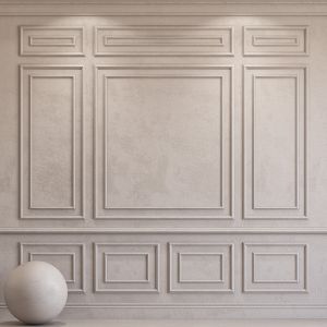 Set 57 Decorative Plaster With Molding