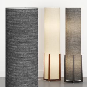 Crate And Barrel Weave Natural Floor Lamp