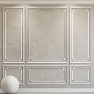 Set 84 Decorative Plaster With Molding