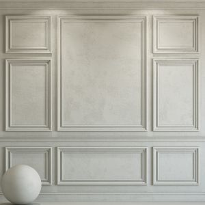 Set 94 Decorative Plaster With Molding