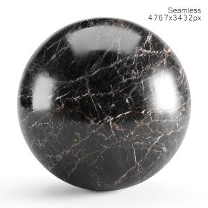 Black Marble Seamless Material