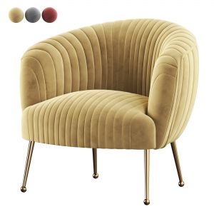 Gemma Velvet Tub Armchair