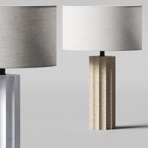 Cb2 Exclusive Scallop Table Lamps