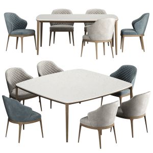 Poliform Henry Table Dean Chair