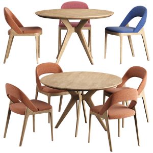 Clamp Chair Clark Table