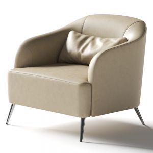 Minimomassimo Isabel Leather Armchair